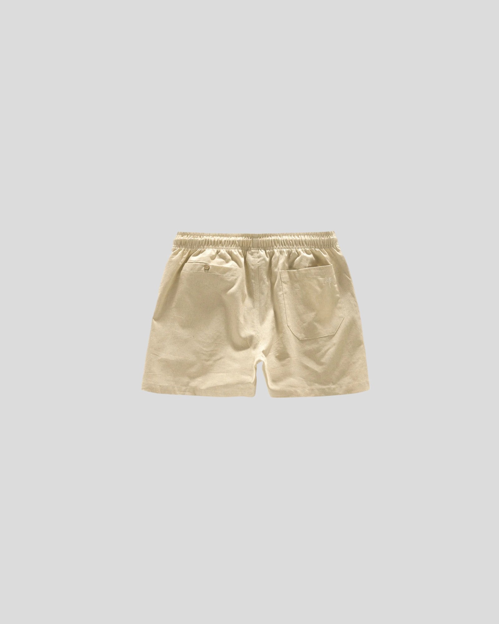 OAS || Beige Linen Shorts OAS Compagny