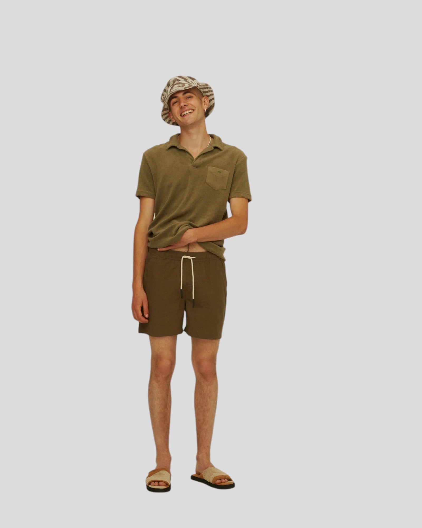 OAS || Army Linen Shorts OAS Compagny