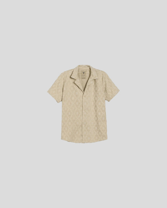 OAS || Beige Machu Cuba Terry Shirt OAS Compagny