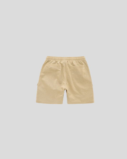 OAS || Cargo Linen Shorts - Beige OAS Compagny