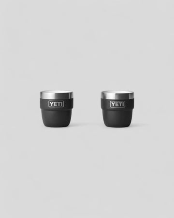 Yeti || Rambler 4 oz (118 ml) Stackable Cups - Black Yeti