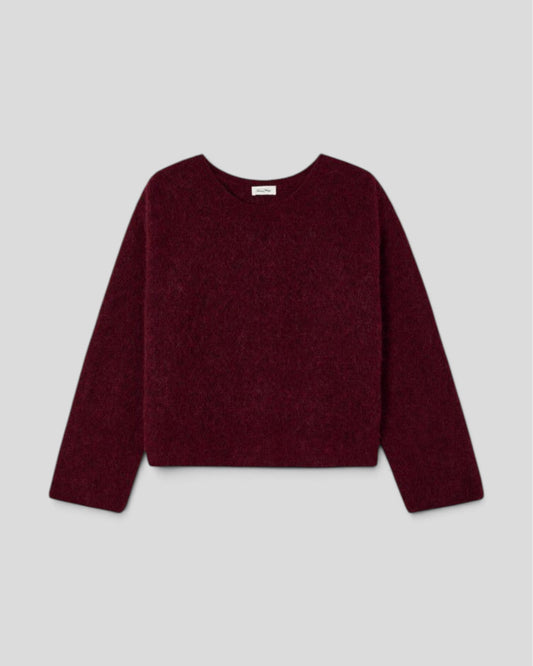 American Vintage ||  Vitow Pull - Grenat Chine American Vintage