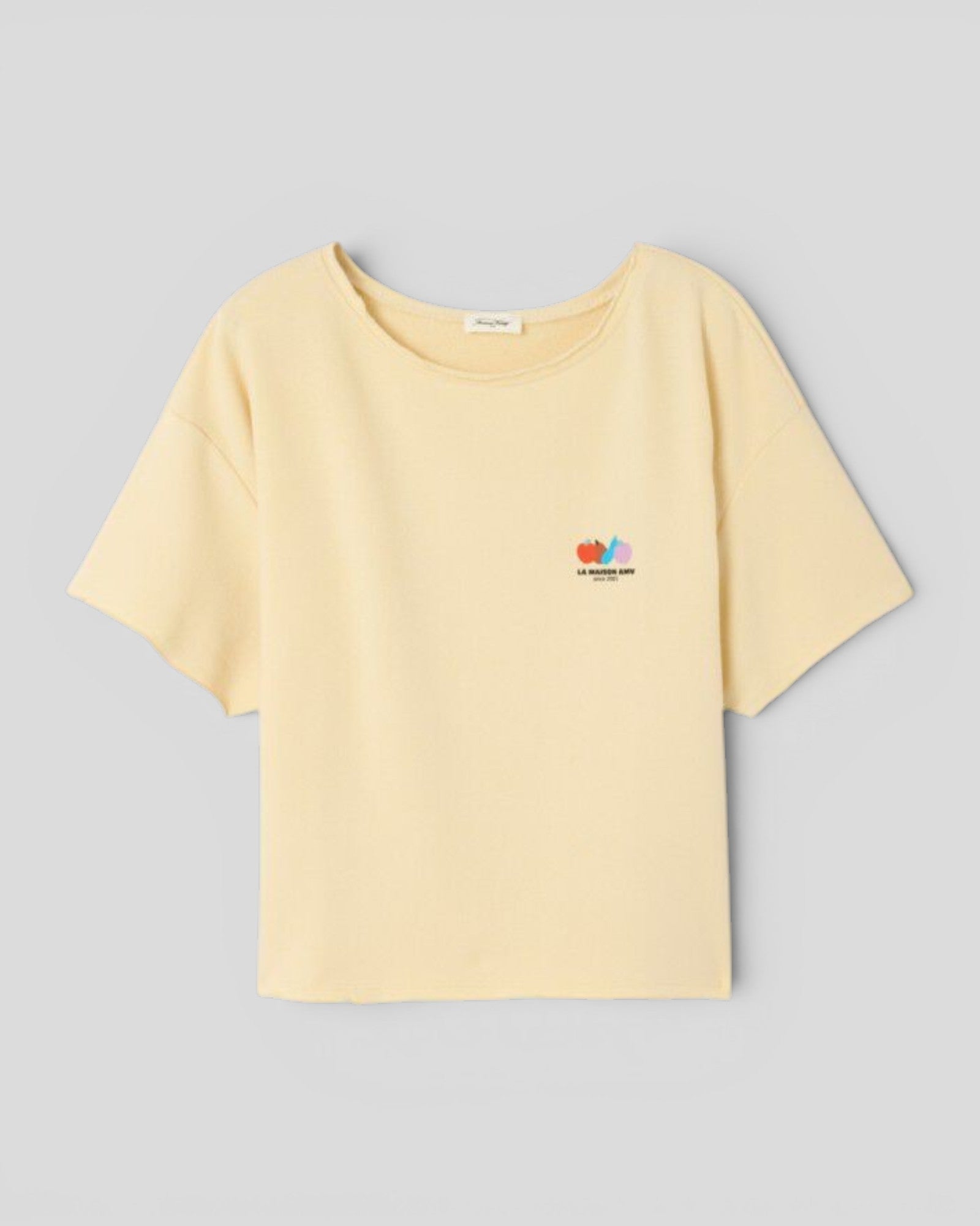 American Vintage || Atubay T-shirt - Ecru American Vintage