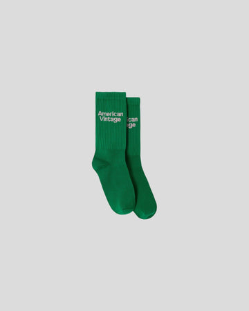 American Vintage || Clypsun Chaussettes - Green American Vintage