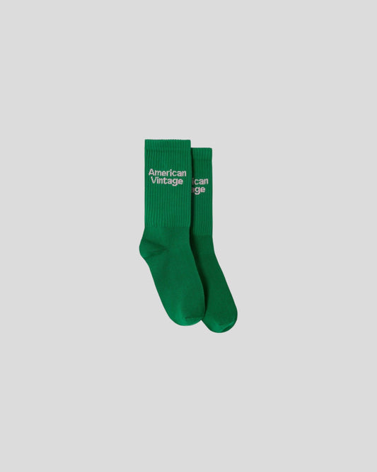 American Vintage || Clypsun Chaussettes - Green American Vintage