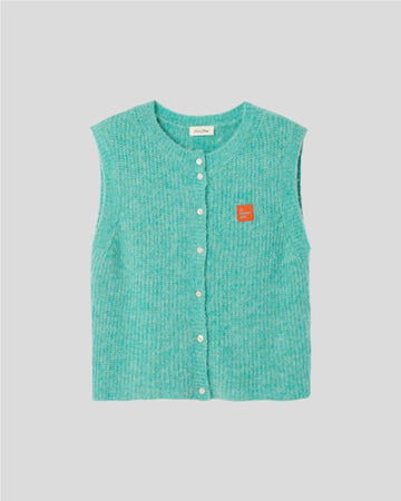 American Vintage || Gilet East - Recif Chine American Vintage