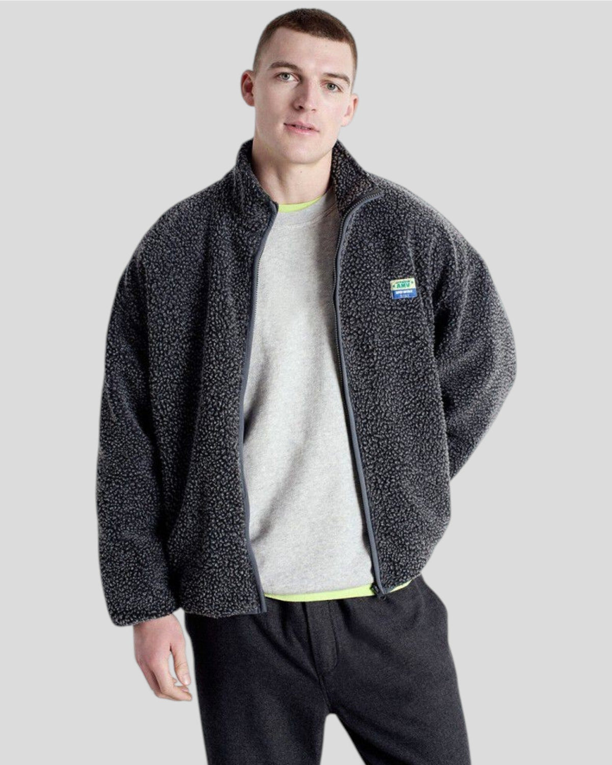 American Vintage || Men Hoktown Veste - Anthracite American Vintage
