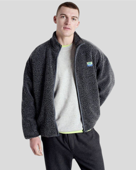 American Vintage || Men Hoktown Veste - Anthracite American Vintage