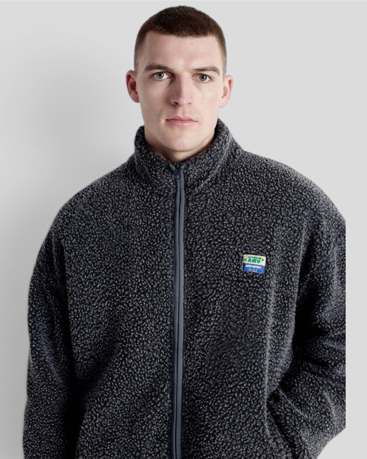 American Vintage || Men Hoktown Veste - Anthracite American Vintage