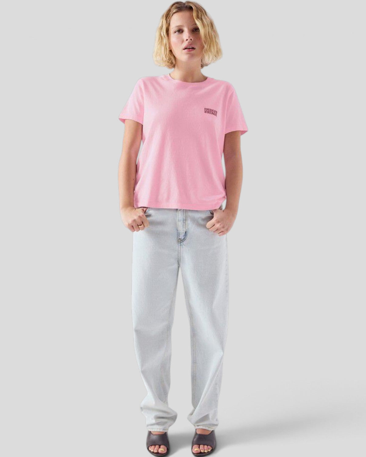 American Vintage || Ykobow T-Shirt - Bonbon American Vintage