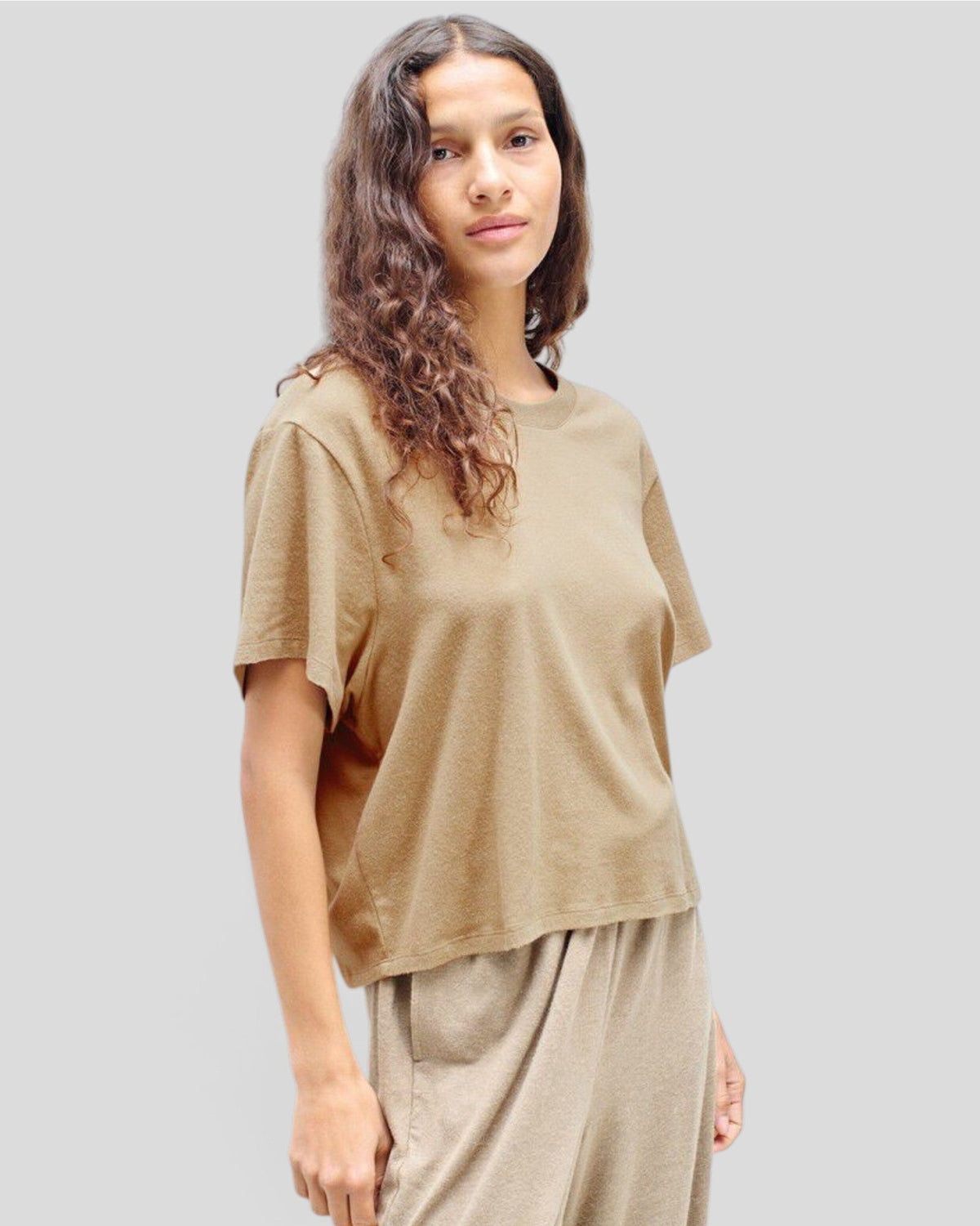 American Vintage ||  Ypawood T-Shirt - Macchiato Chine American Vintage