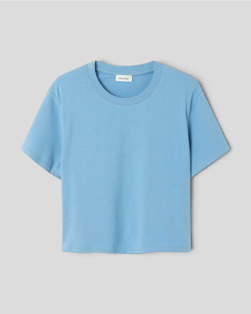 American Vintage || Ypawood T-shirt - Bleu Chine