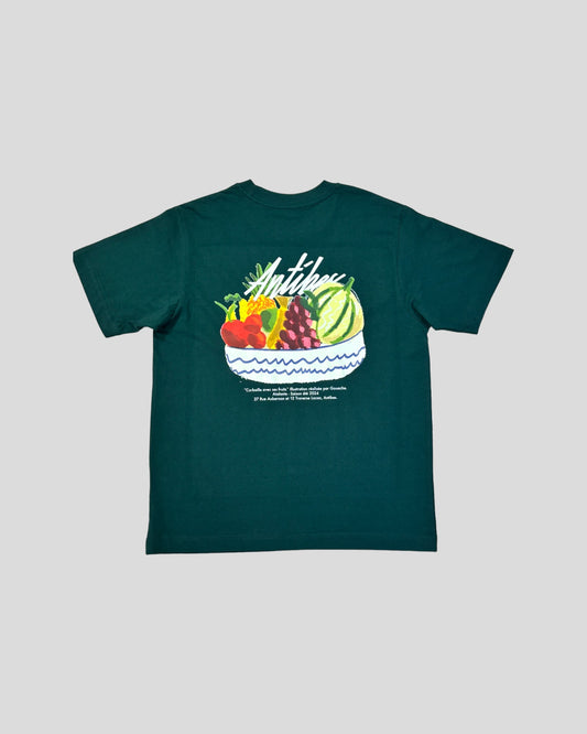 Antibes || Corbeille avec ses fruits - Glazed Green Antibes