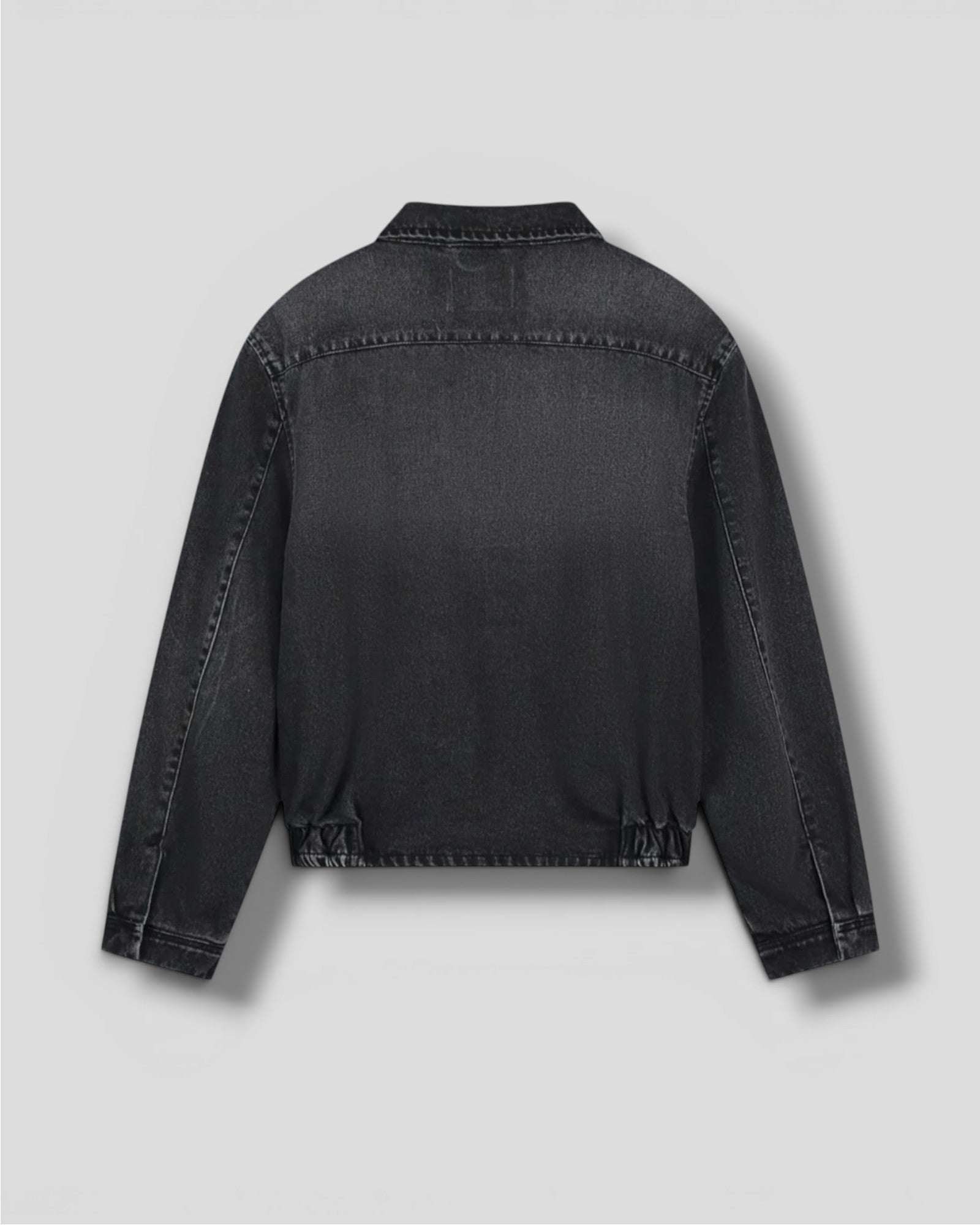 Arte || Washed Denim Classic Jacket - Black - M' Arte