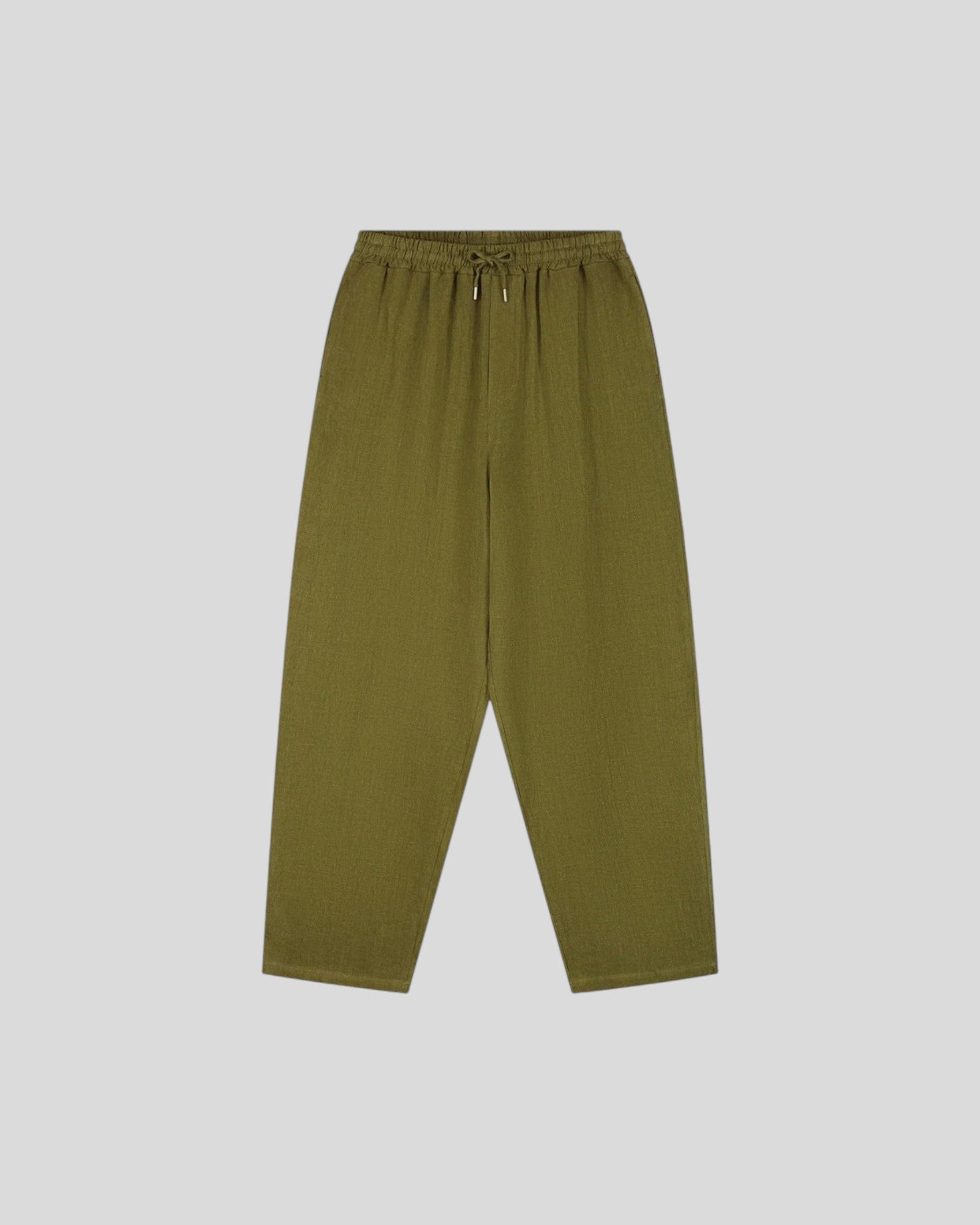 Arte || Linen Pants - Green - M' Arte