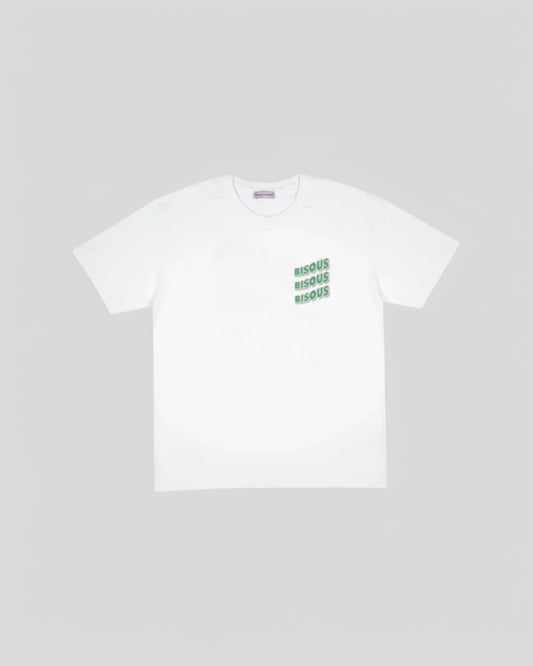 Bisous Bisous || T-Shirt Sonic - White Bisous Skateboards