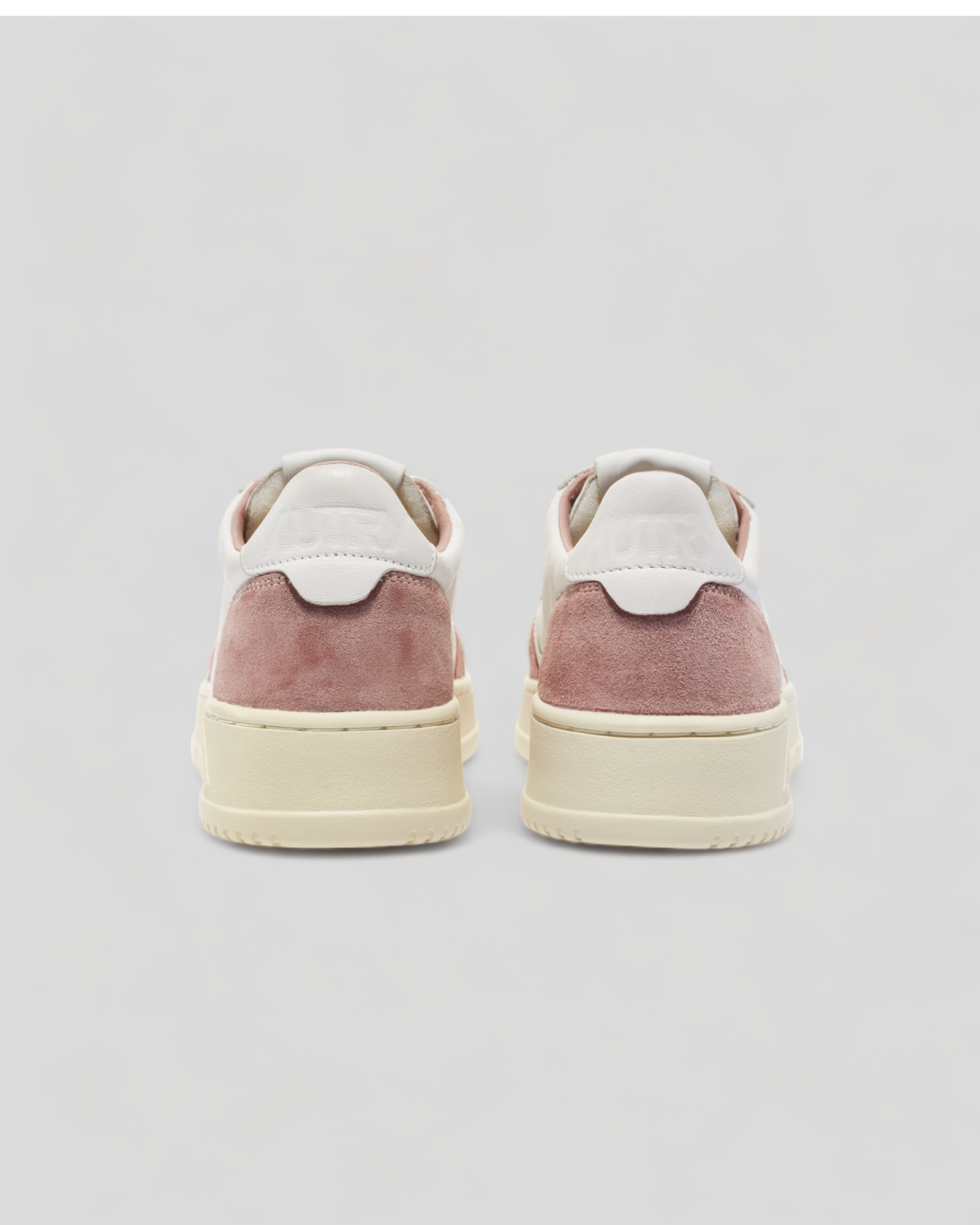 Autry || Medalist - GS28 - Goat/ Suede Wht/ Nude Autry