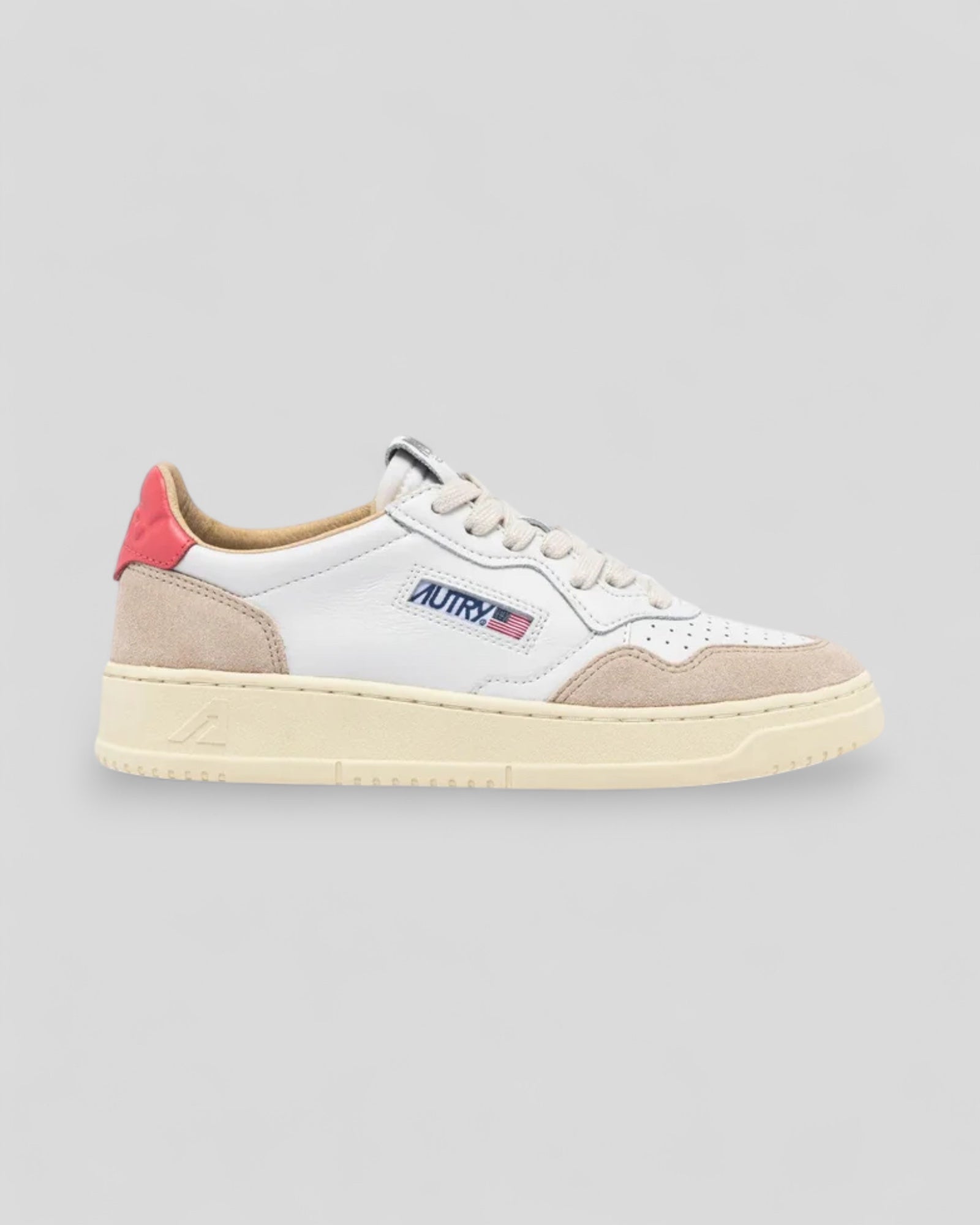 Autry || Medalist Low Wom - LS78 White/ Tearose Autry