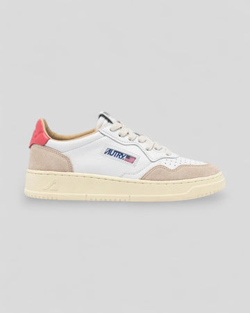 Autry || Medalist Low Wom - LS78 White/ Tearose Autry