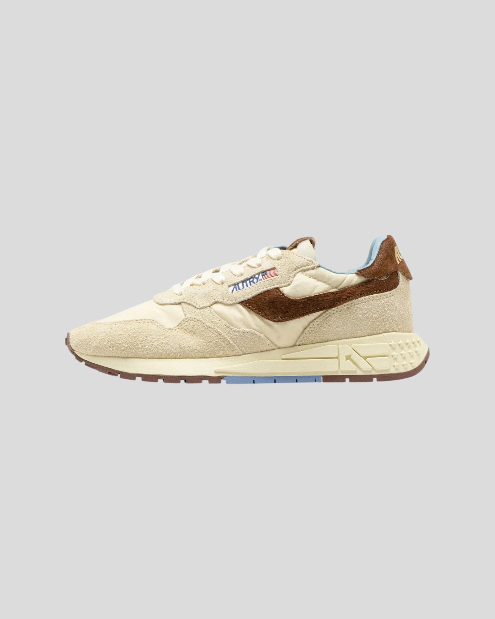 Autry || Reelwind Low Wom UP01 - Suede / Pony / Brown Autry