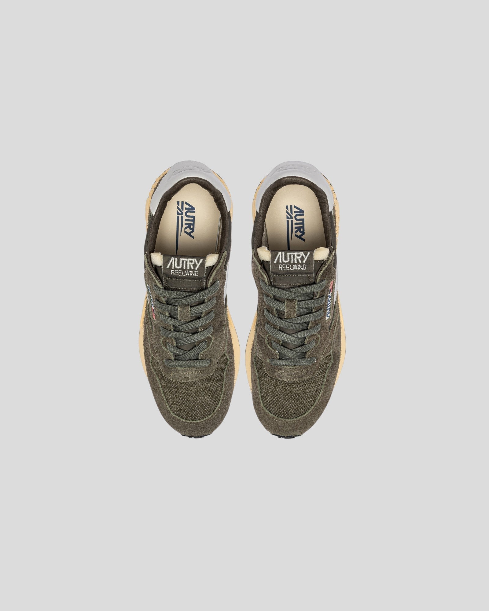 Autry || Reelwind UT52 - White / Olive Autry