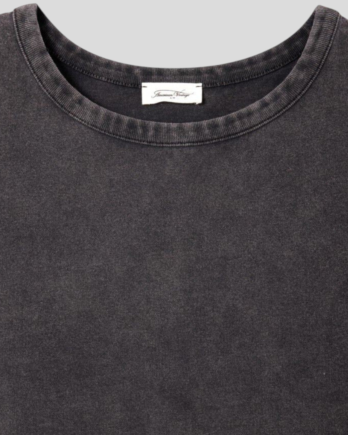 American Vintage || Afoma T- Shirt - Tenebre Vintage American Vintage