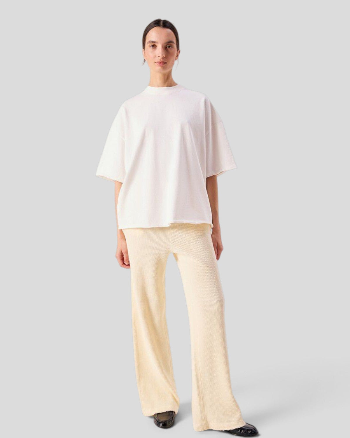 American Vintage || Afoma T- Shirt - Blanc American Vintage