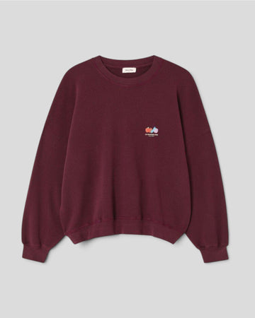 American Vintage || Atubay Sweat - Lie De Vin American Vintage