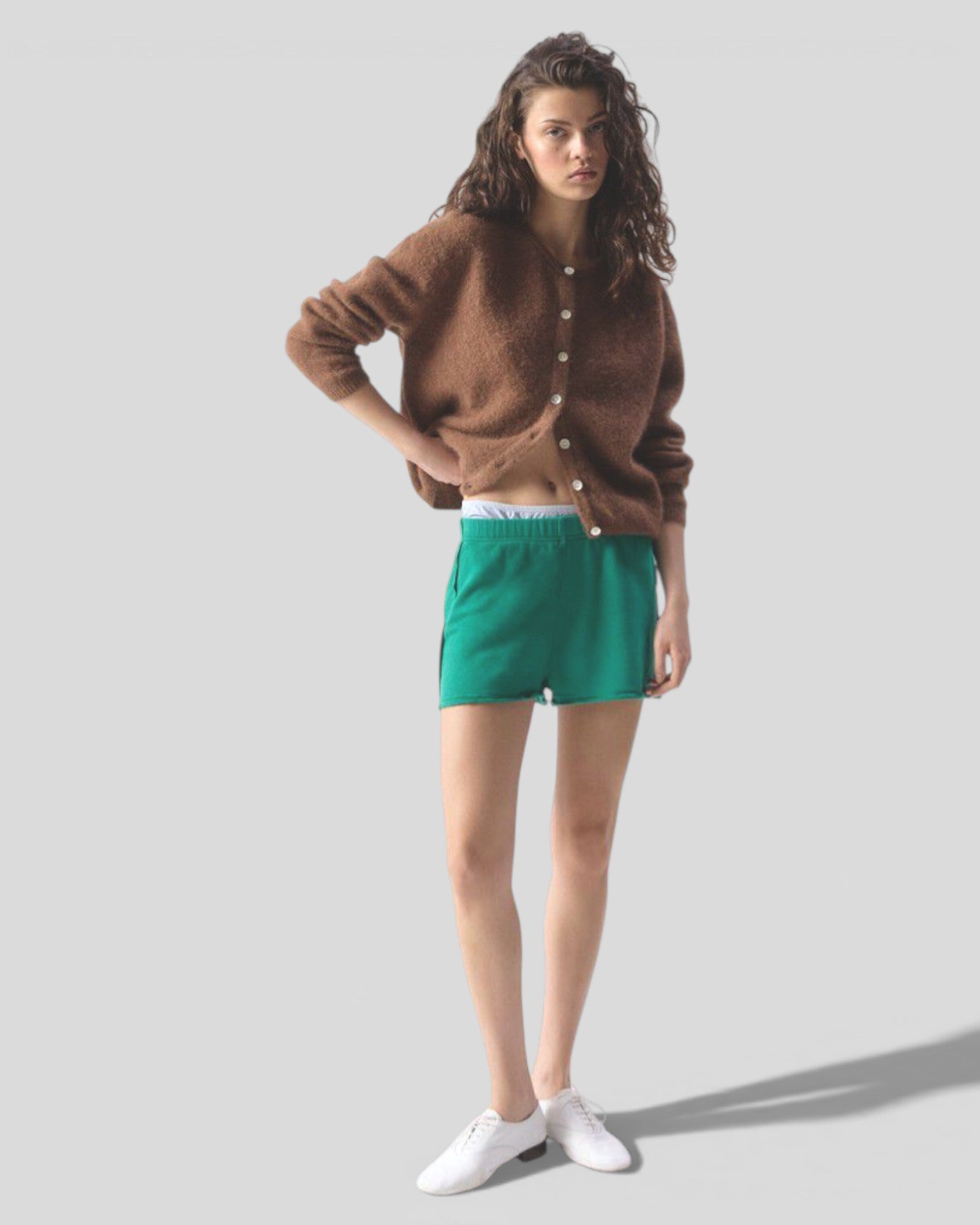 American Vintage || Shorts Atubay - Menthe American Vintage