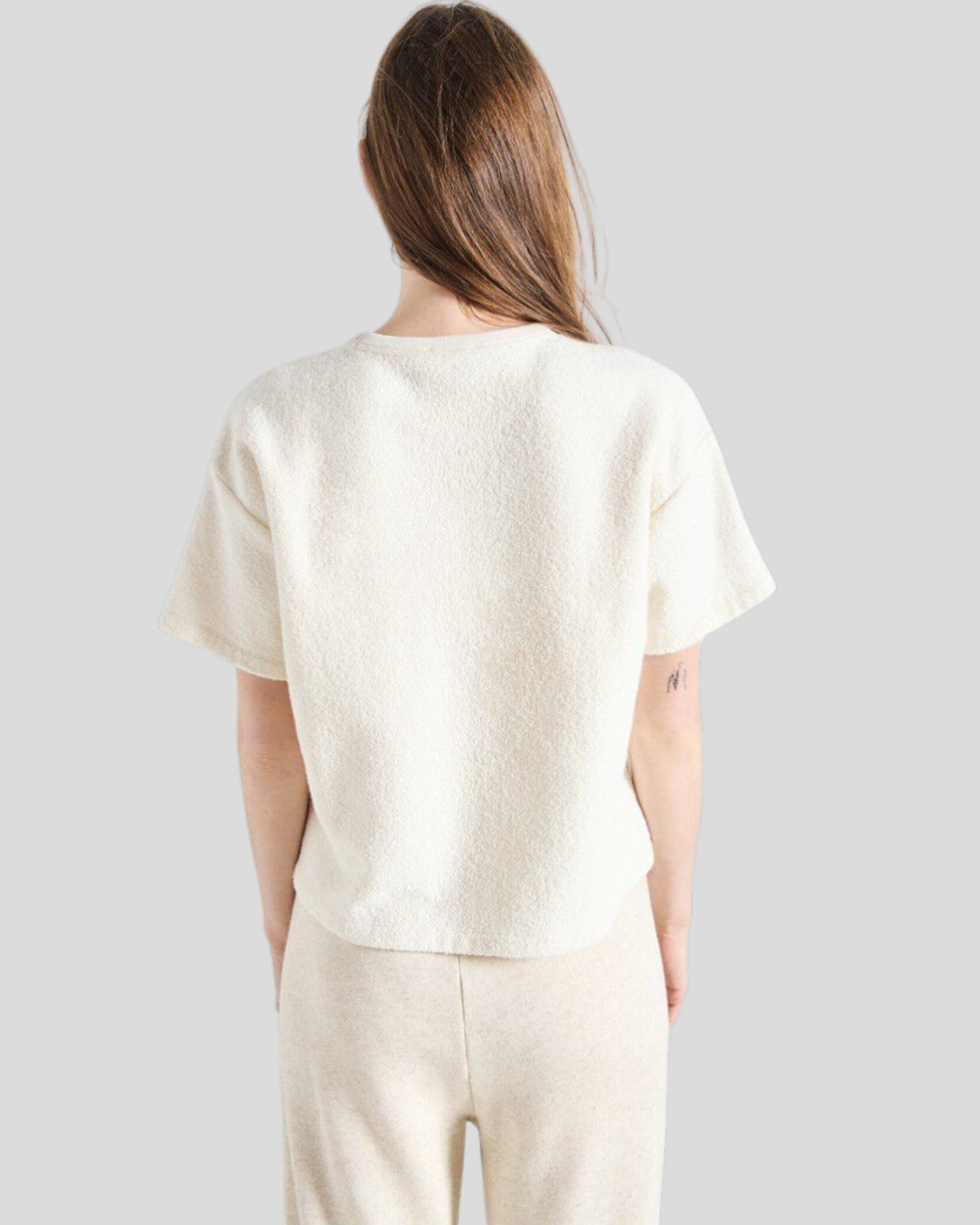 American Vintage || Bobypark T-shirt - Ecru American Vintage
