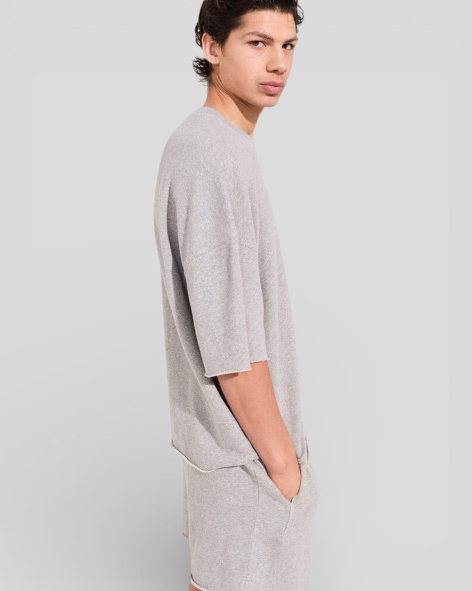 American Vintage || Nyzzow T-Shirt - Gris Chine American Vintage