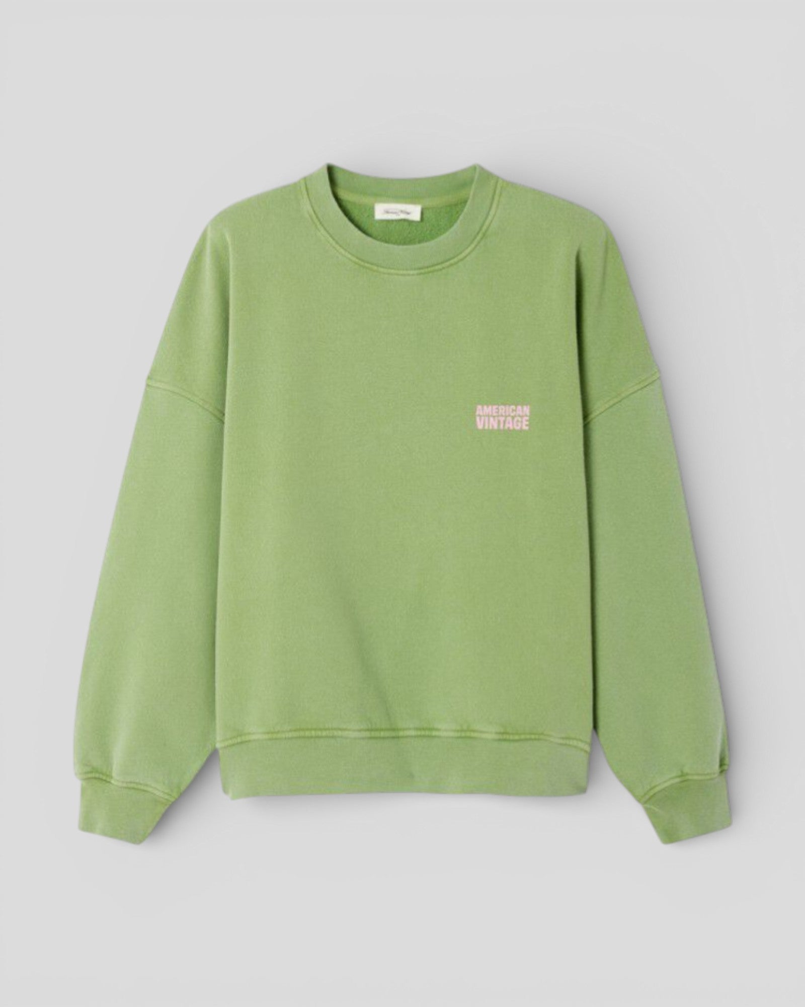 American Vintage || Plizzy Sweat - Citronelle Vintage American Vintage