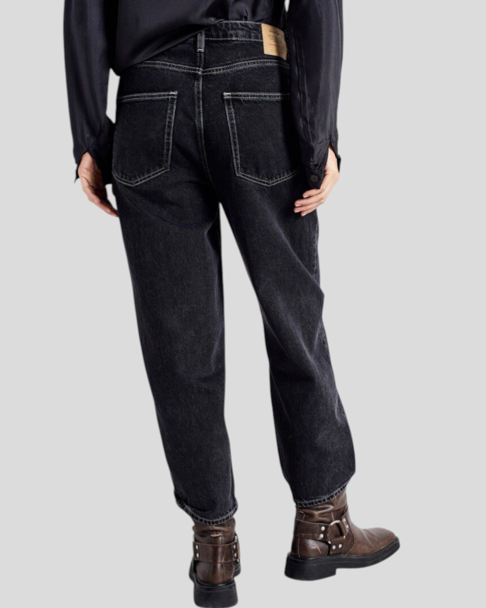 American Vintage || Yopday -B Pantalon 5 Poches - Black Vintage American Vintage