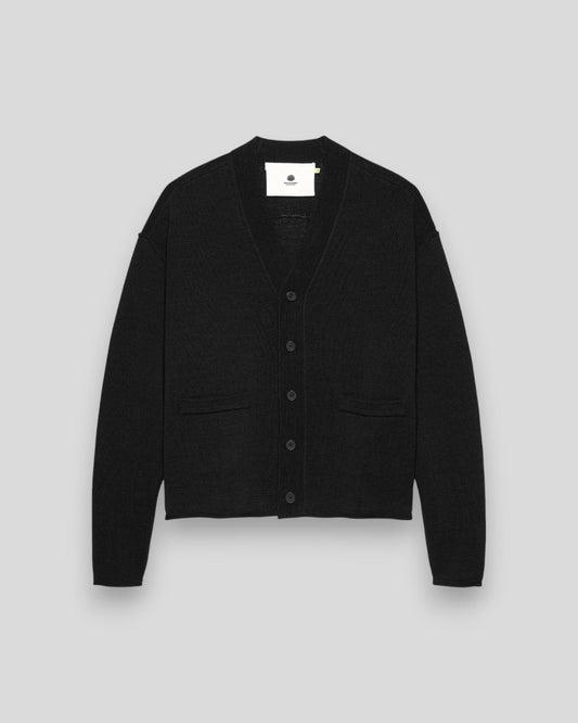 New Amsterdam || Knitted Cardigan - Black - M" New Amsterdam Surf Association