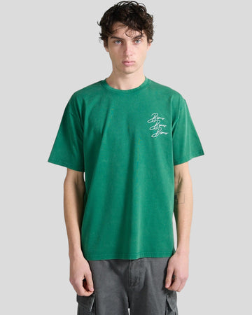 Bisous Bisous || Cigarette T-shirt - Forest Bisous Skateboards