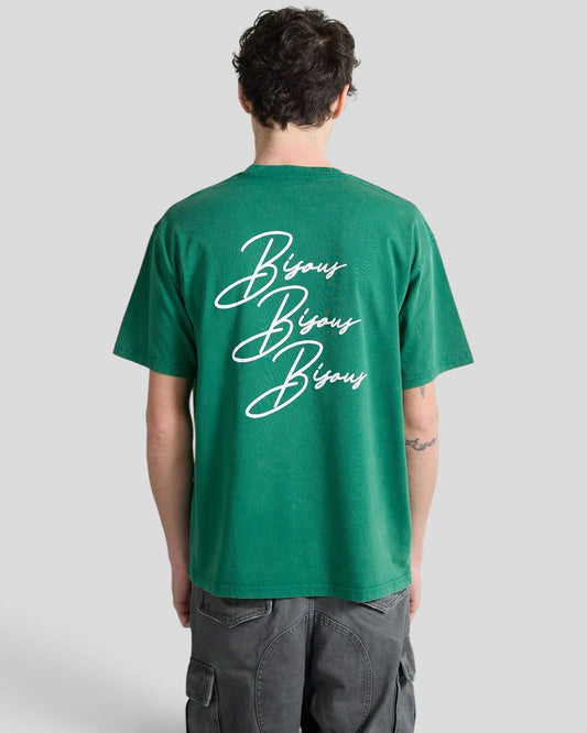 Bisous Bisous || Cigarette T-shirt - Forest Bisous Skateboards