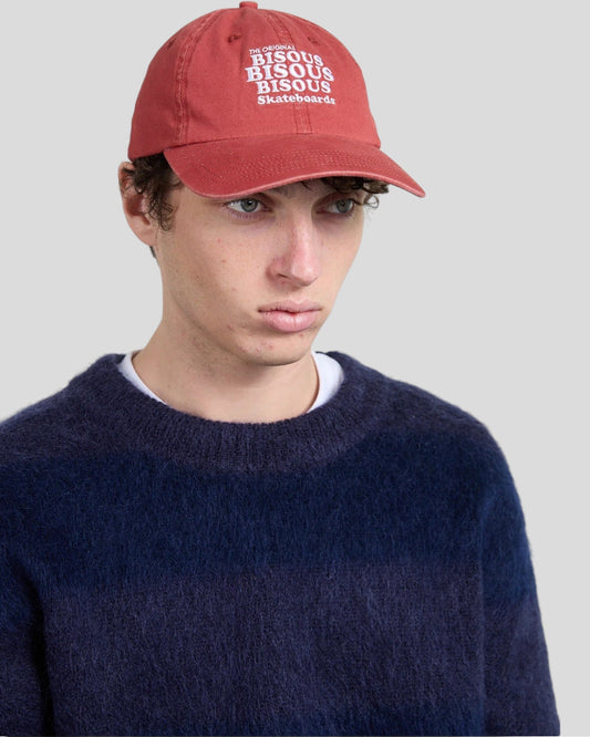 Bisous Bisous || Grease Caps - Red Bisous Skateboards