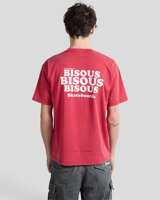 Bisous Bisous || T-shirt Grease Harvard - Red