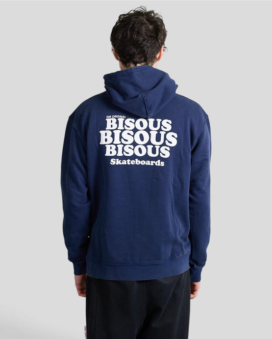 Bisous Bisous || Grease Hoodie - Navy