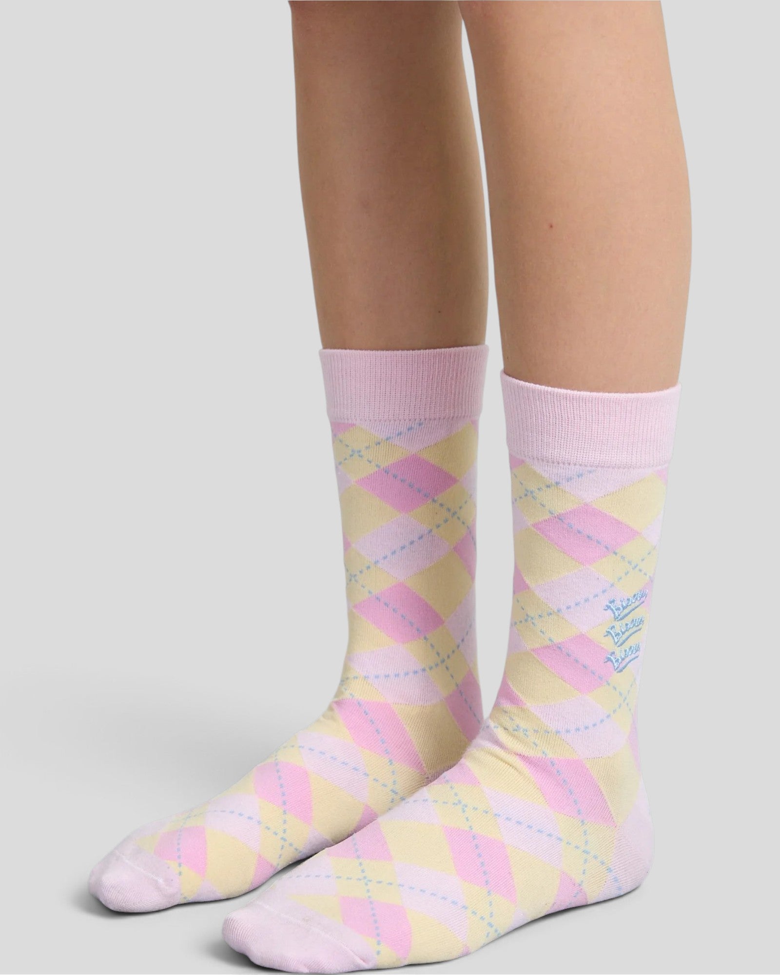 Bisous Bisous || Socks Castle - Pink Bisous Skateboards