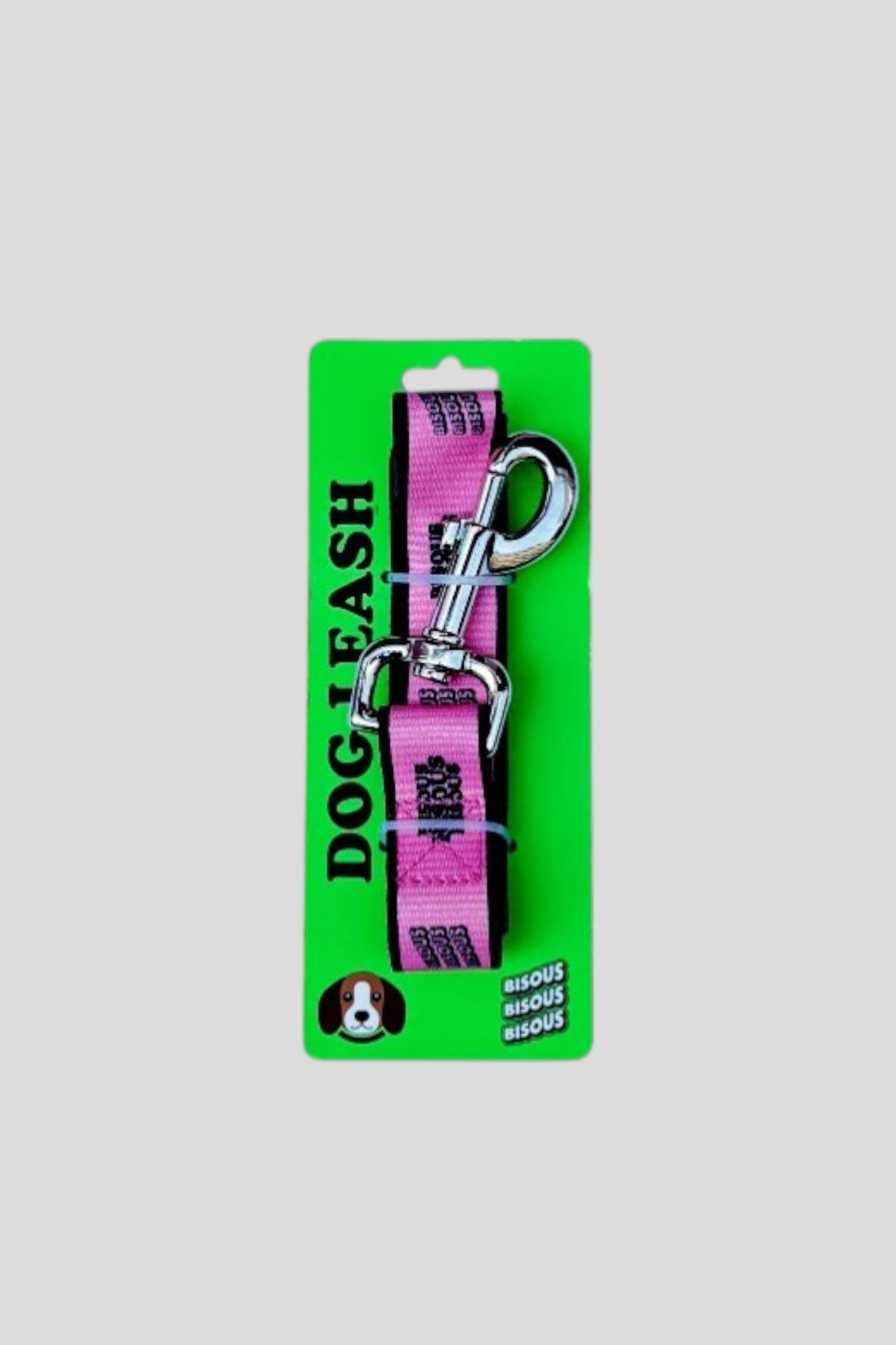Bisous Skateboard || Laisse pour Chien - Rose Bisous Skateboards