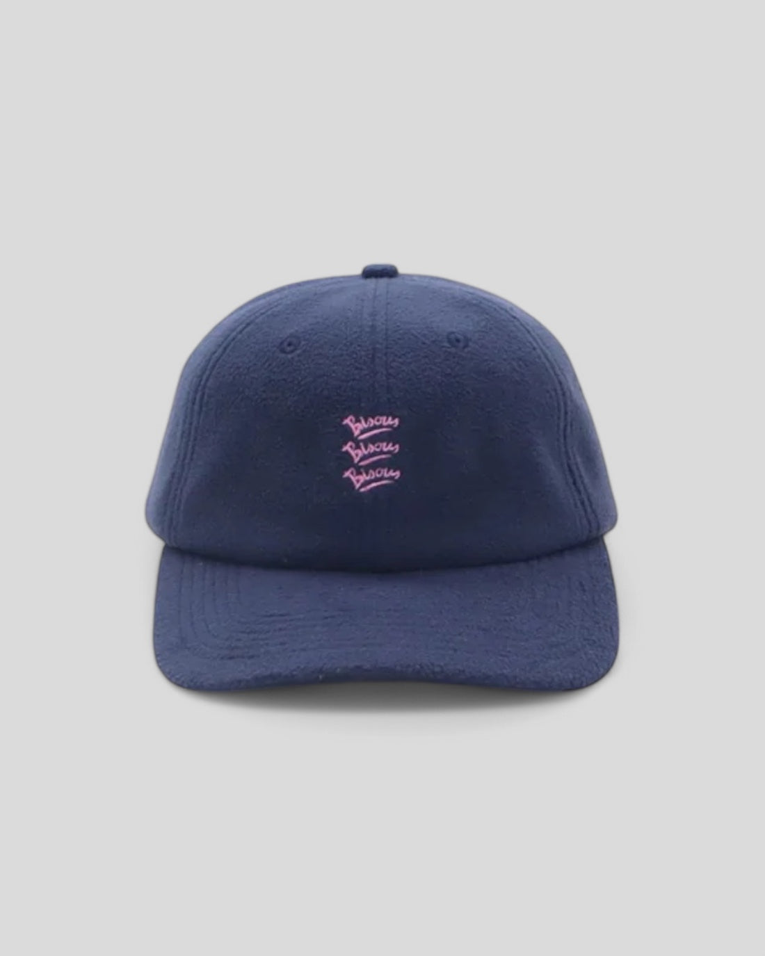 Bisous Bisous || Headwear Gianni - Fleece Navy Bisous Skateboards