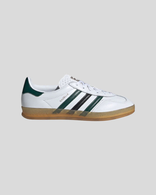 Adidas || Gazelle Indoor - White/Green/Black Adidas