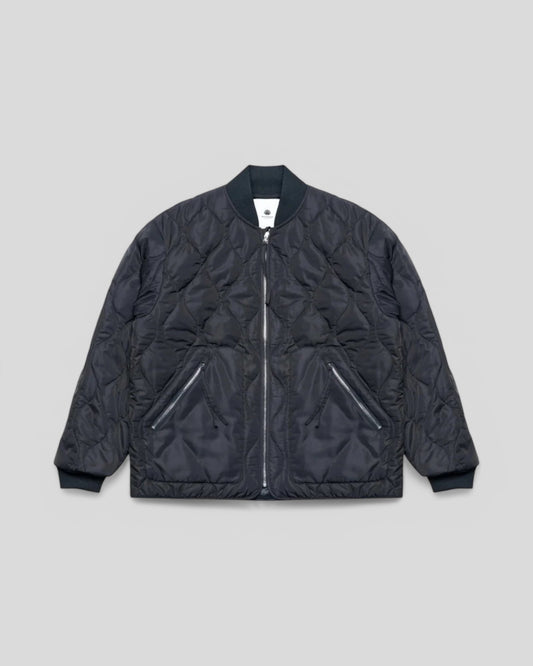 New Amsterdam || Quilted Padded Jacket - Black M" New Amsterdam Surf Association
