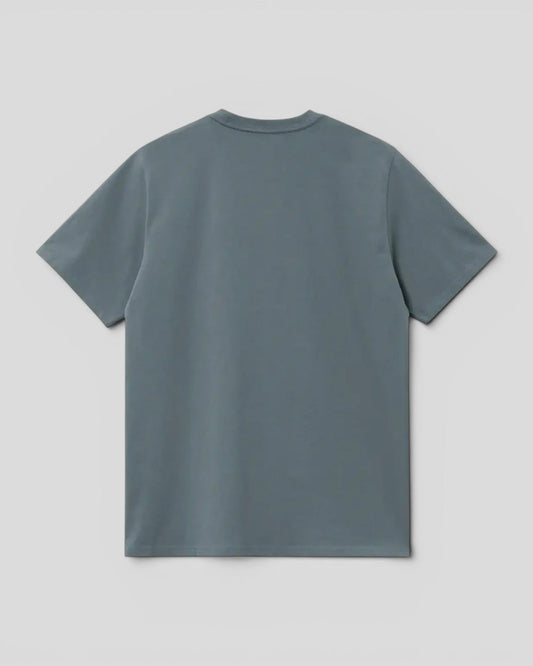 Carhartt || Chase T-shirt - Cozy Blue / Gold - M’ Carhartt