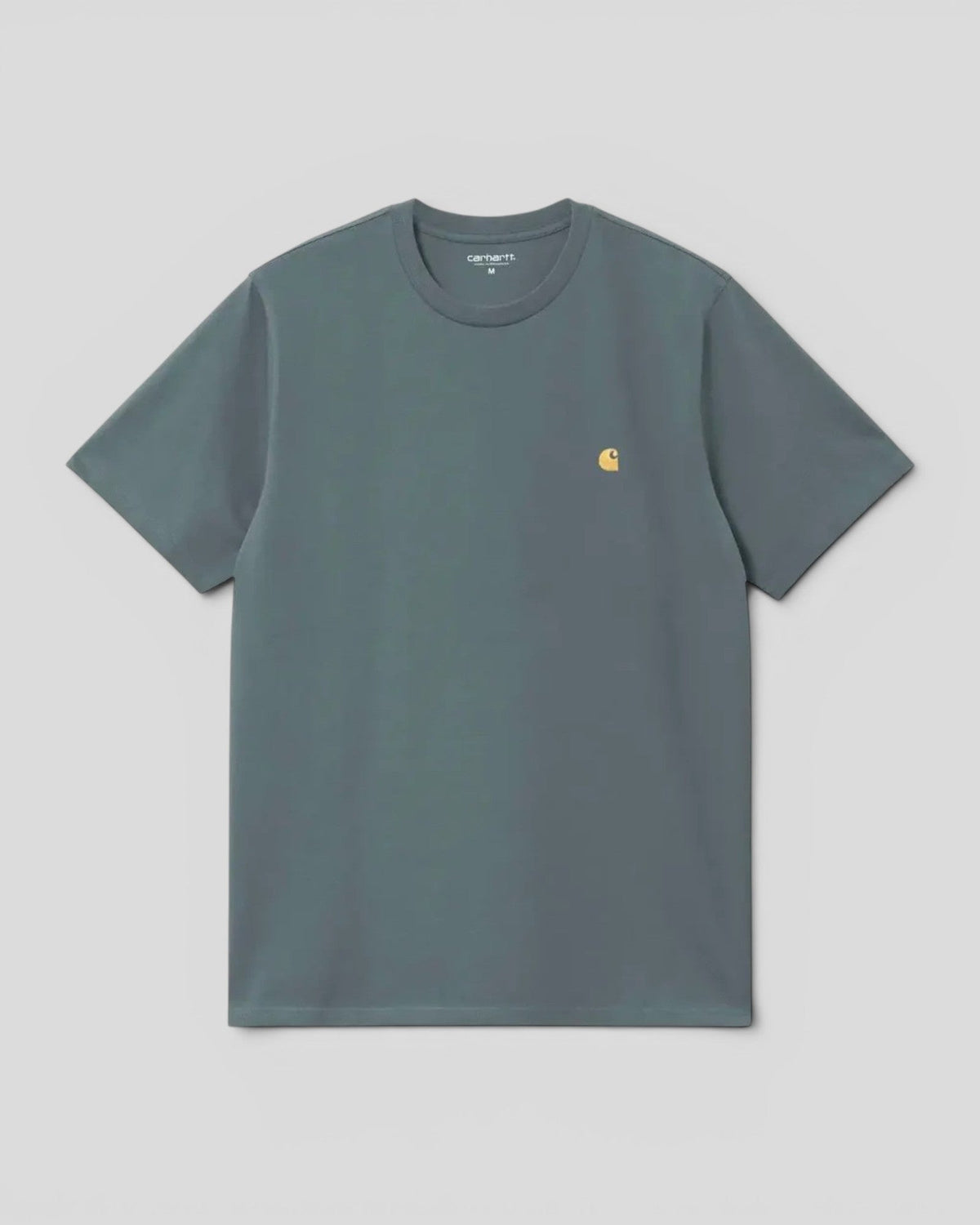 Carhartt || Chase T-shirt - Cozy Blue / Gold - M’ Carhartt