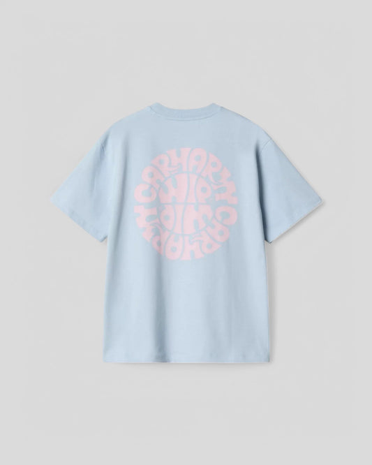 Carhartt || W'S/S Jazzy T-Shirt - Air Sky/ Air Pink Carhartt