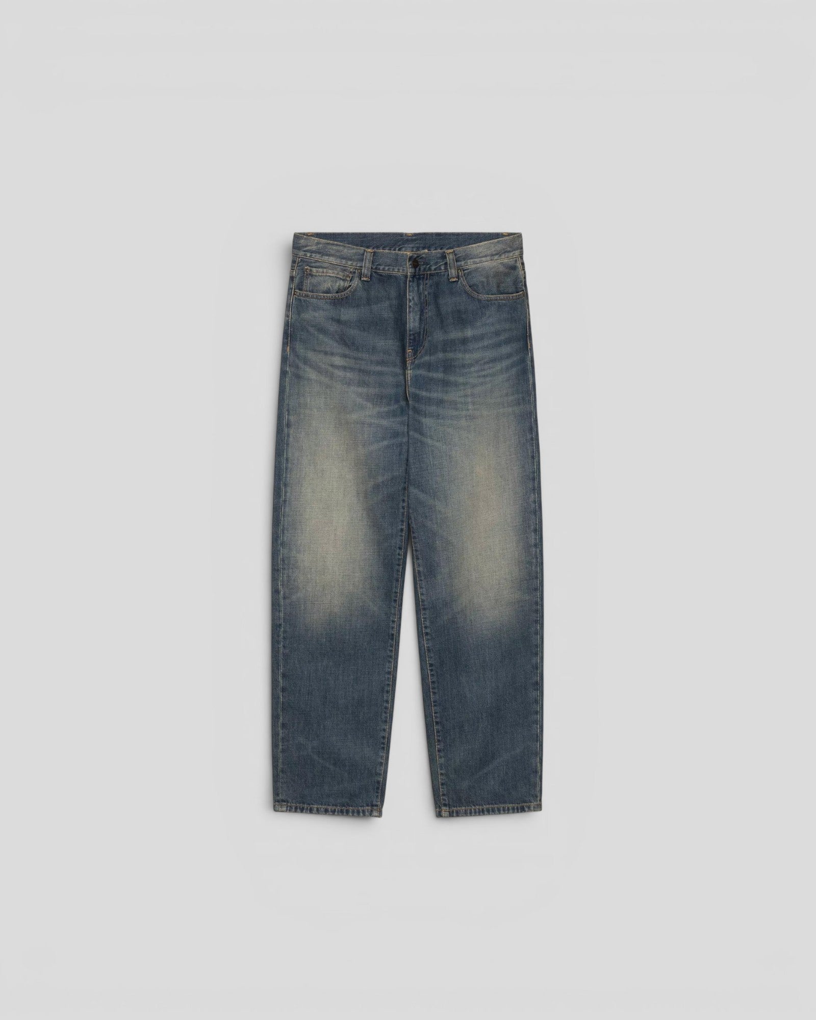 Carhartt || Aaron pant - Blue Mid Worn Used - M' Carhartt