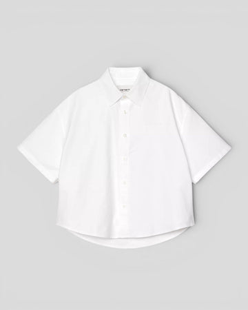 Carhartt || W' S/S Kaia Shirt - White Carhartt