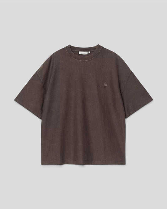 Carhartt || W' S/S Lambert T-Shirt - Tobacco Moon Wash Carhartt